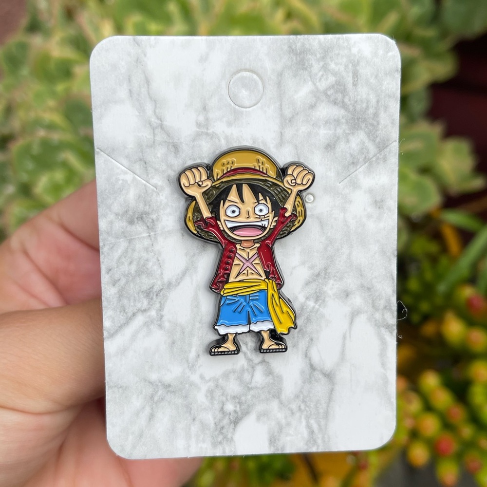 One Piece Monkey D Luffy Anime Pin